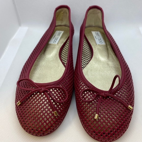 Jimmy Choo Raspberry Flats - Picture 3 of 6